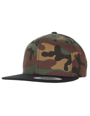 Klasická Snapback 2-tónová šiltovka Camo - Reklamnepredmety