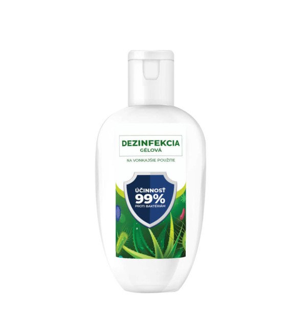 Antibakterialny gel 150 ml biela